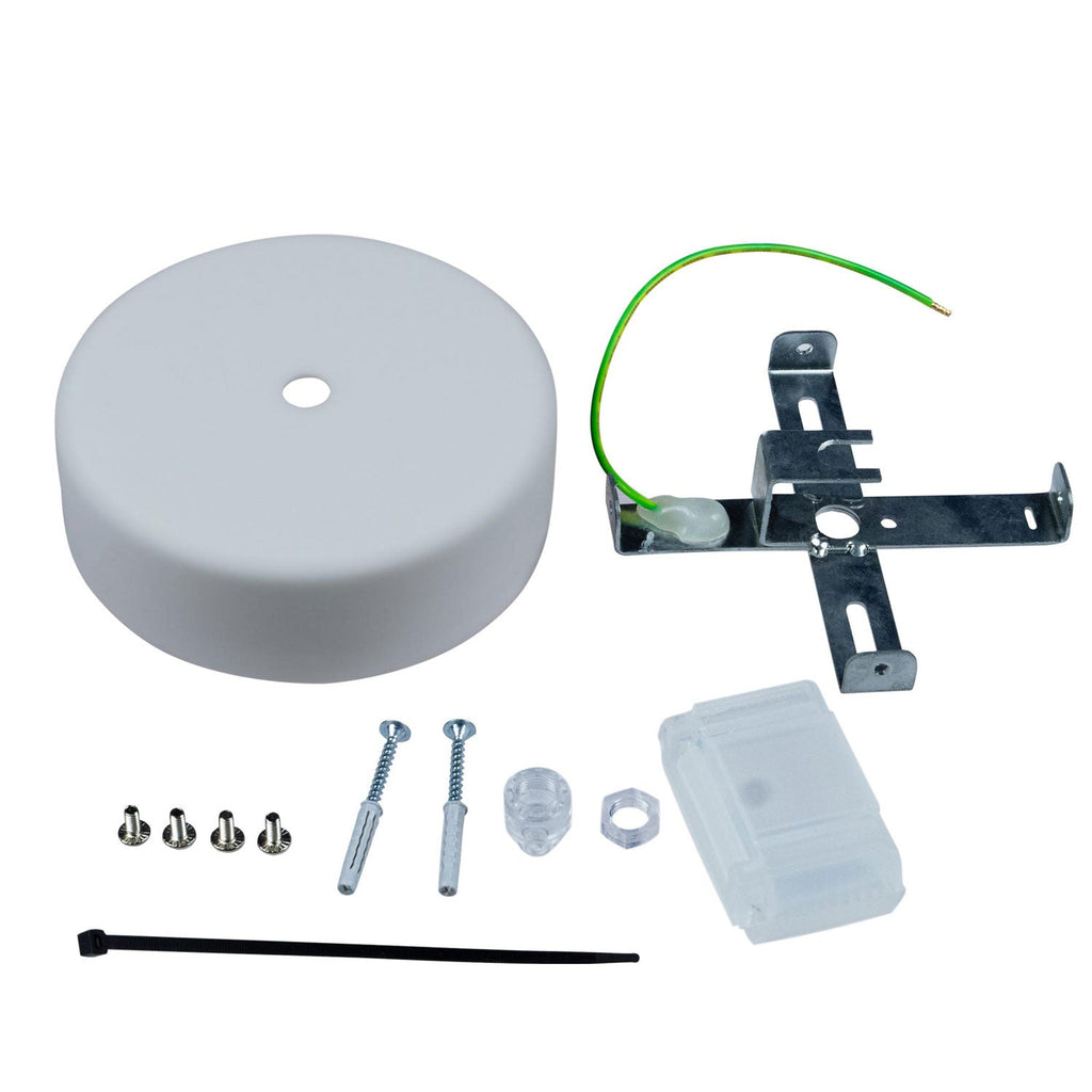 EIVA Außensilikon-Rosetten-Kit Soft Touch IP65 – Modulair System – Eisgrau – Ansicht 3