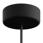 EIVA Rosetten-Set aus Soft Touch Silikon für Außenbereich IP65 – Modulairsystem – Schwarz