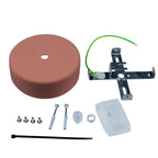 EIVA Kit Silikon Rosette Soft Touch für Außen IP65 - Modulair System - Lachs – Ansicht 3