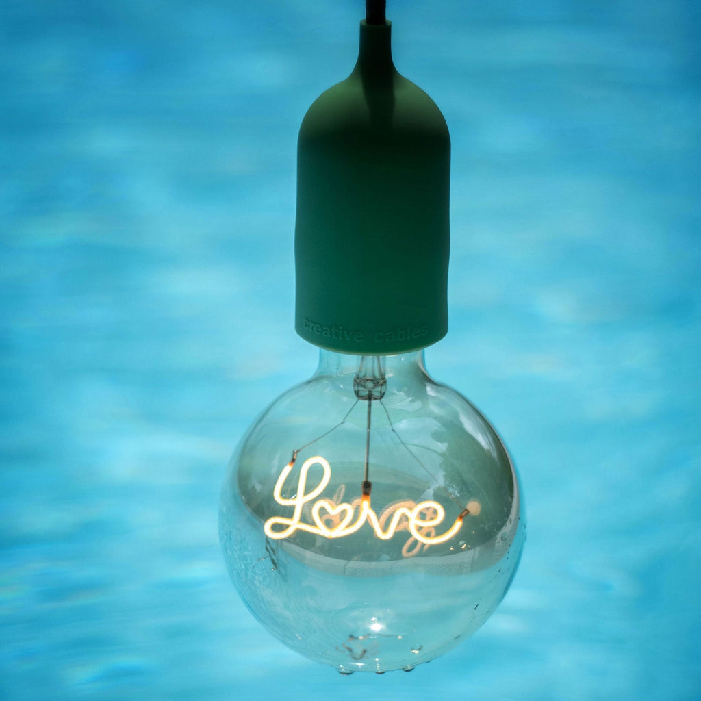 EIVA PASTEL Kit Lampenfassung IP65 für den Außenbereich aus Silikon E27 - Modulares System - Lachs – Ansicht 5