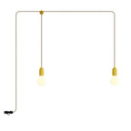 F-Snake Modulair Tragbare Outdoor-Leuchte IP65 mit 2 Lichtpunkten – Senfgelb