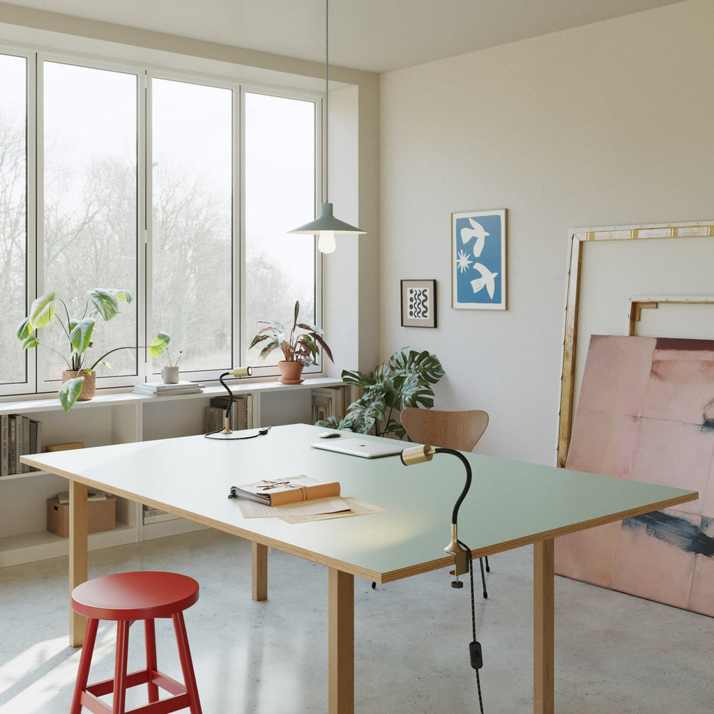 Schwenkbarer Spot MAG-Y mit Klemme – Satiniertes Bronze – Ansicht 3