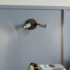 Fermaluce mit 2 verstellbaren Mini-Spotlights GU1d0 – Zuckerpapier-Blau – Ansicht 3