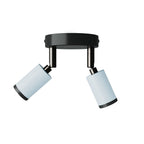 Fermaluce mit 2 verstellbaren Mini-Spotlights GU1d0 – Zuckerpapier-Blau