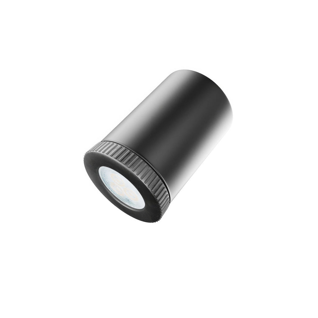 Fermaluce mit 2 verstellbaren Mini Spot GU1d0 - Schwarz – Ansicht 4