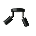 Fermaluce mit 2 verstellbaren Mini Spot GU1d0 - Schwarz
