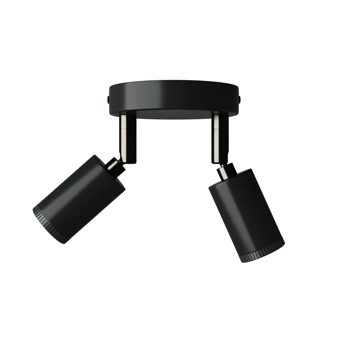 Fermaluce mit 2 verstellbaren Mini Spot GU1d0 - Schwarz