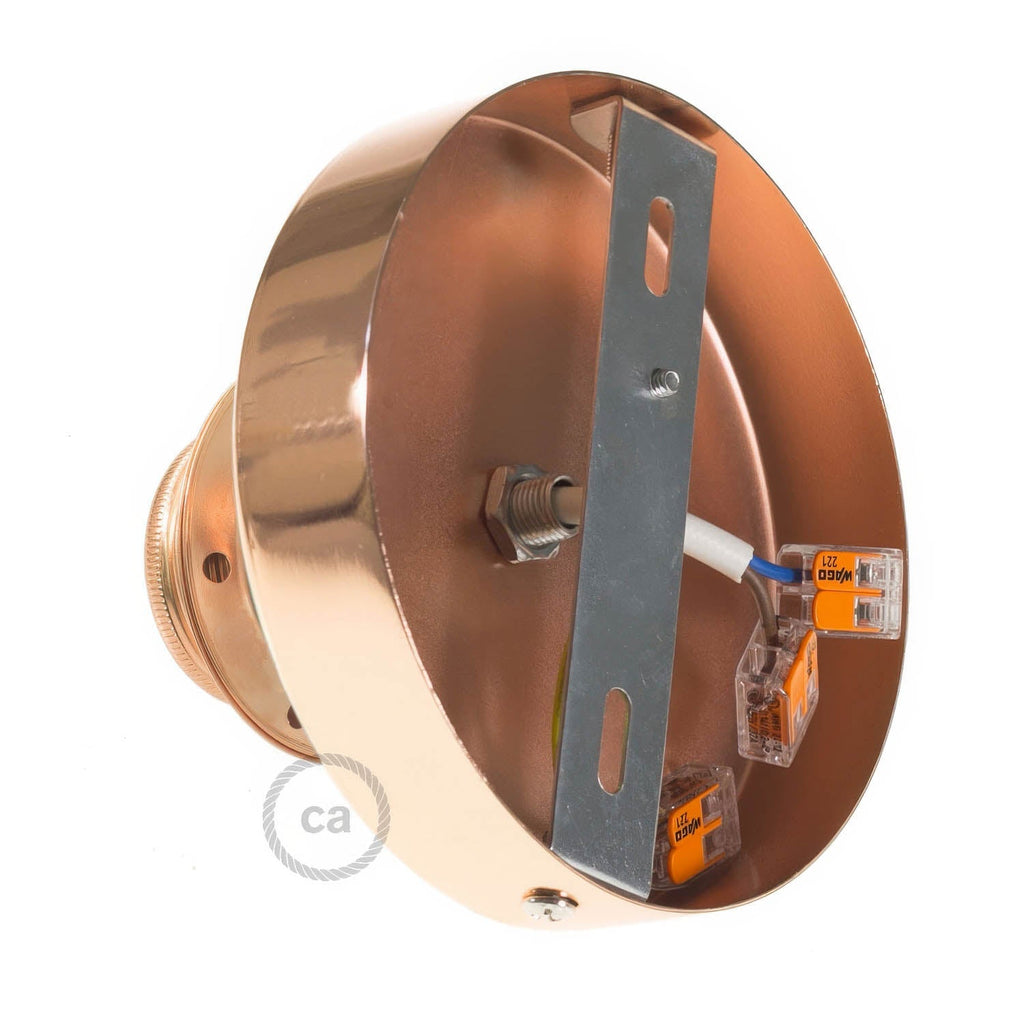 Fermaluce Metal mit E27-Lampenfassung, Lichtpunkt aus Metall - Kupfer – Ansicht 2