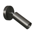 Fermaluce Metall Spot schwenkbar mit Tub-E14-Schirm, Wandleuchte – Satiniertes Titan