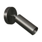 Fermaluce Metall Spot schwenkbar mit Tub-E14-Schirm, Wandleuchte – Satiniertes Titan