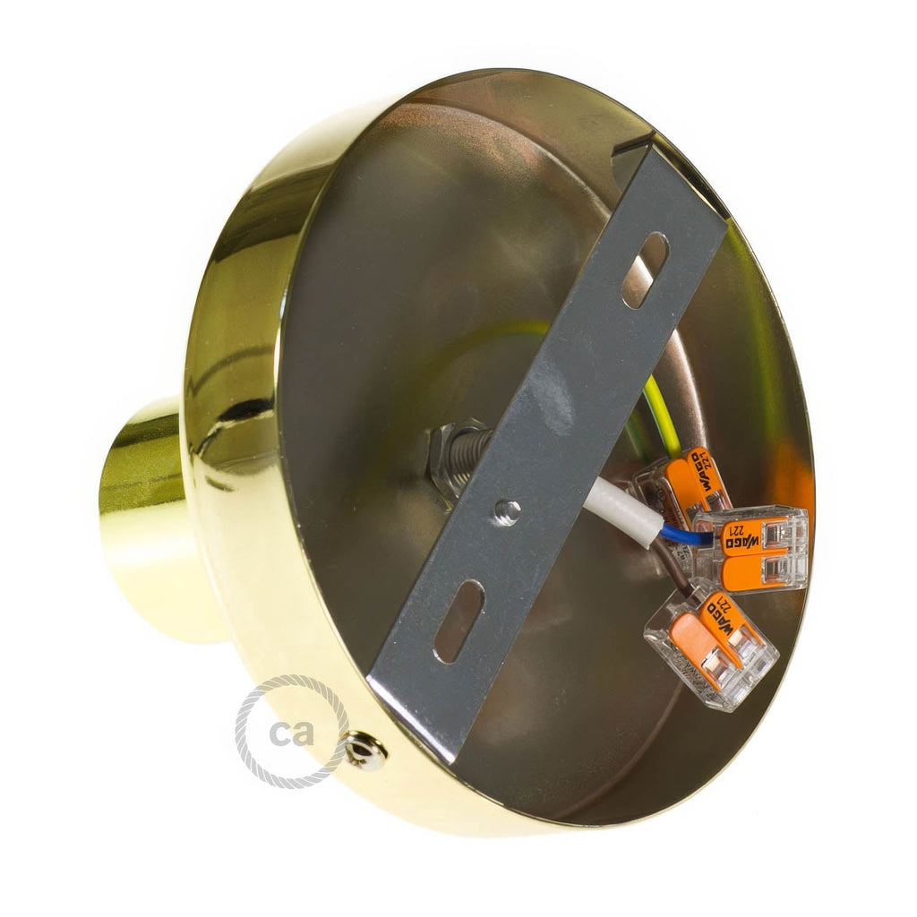 Fermaluce Metal, der Lichtpunkt aus Metall für Wand oder Decke – Messing – Ansicht 2