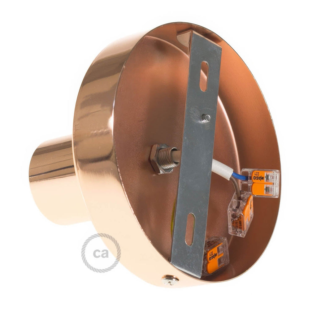 Fermaluce Metal, Lichtpunkt aus Metall zur Wand- oder Deckenmontage – Kupfer – Ansicht 2