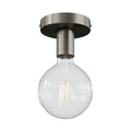 Fermaluce Metal, der Lichtpunkt aus Metall zur Wand- oder Deckenmontage – Satin-Titan
