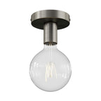 Fermaluce Metal, der Lichtpunkt aus Metall zur Wand- oder Deckenmontage – Satin-Titan