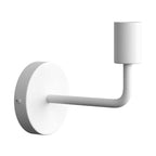 Fermaluce Metal, Wandlampe aus Metall mit gebogenem Verlängerungsarm – Weiß – Ansicht 3