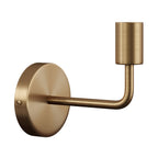 Fermaluce Metal, Wandleuchte aus Metall mit Bogenausleger – Satin-Bronze – Ansicht 3