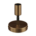 Fermaluce Metall 90°, schwenkbarer Lichtpunkt für Wand oder Decke – Satin-Bronze – Ansicht 3