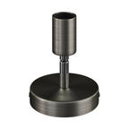 Fermaluce Metall 90°, verstellbare Lichtquelle für Wand oder Decke – Satin-Titan – Ansicht 3