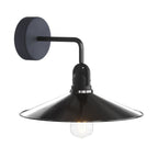 Fermaluce Modulair mit L-Verlängerung, Swing-Lampenschirm und wasserdichter IP65-Fassung – Schwarz innen Weiß