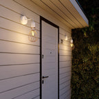 Fermaluce für Modulair ELEGANT Lampenschirm mit L-Verlängerung, Baldachin und IP65-wasserdichter Fassung – Weiß – Ansicht 2
