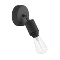 Fermaluce für Modulair ELEGANT-Lampenschirm mit drehbarem Gelenk, Baldachin und IP65-wasserdichter Fassung – Schwarz