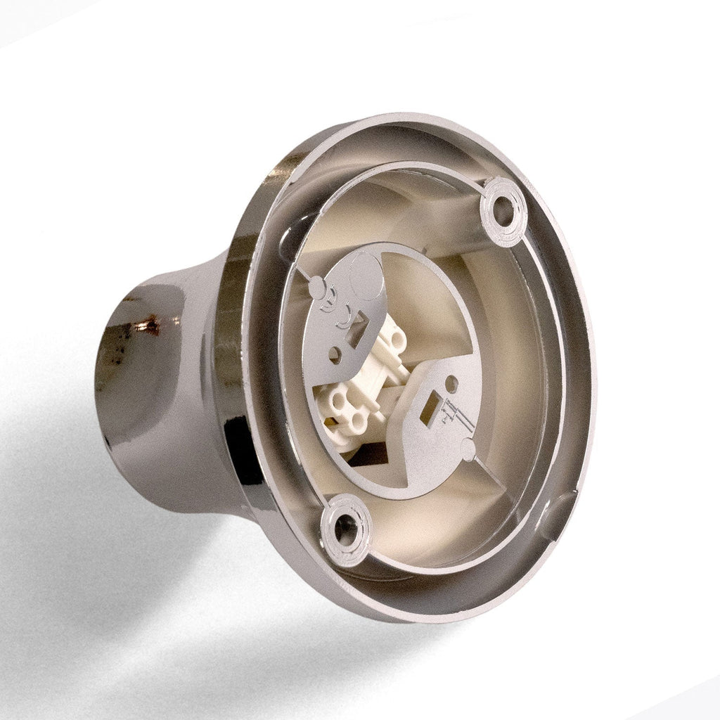 Fermaluce Vintage, metallisierter Lichtpunkt für Wand oder Decke – Chrom – Ansicht 3