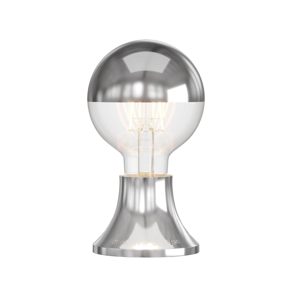 Fermaluce Vintage, metallisierter Lichtpunkt für Wand oder Decke – Chrom