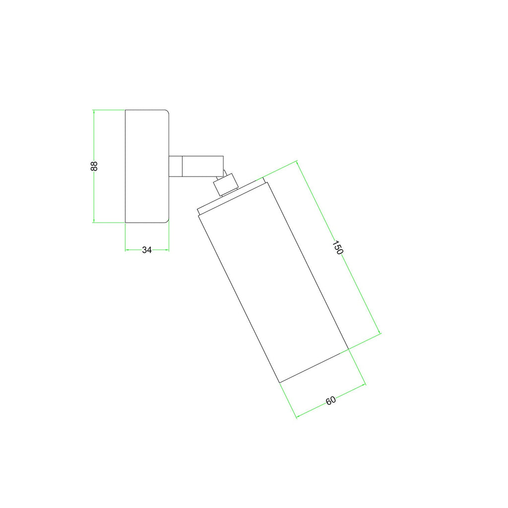 Fermaluce Wood mit schwenkbarem Spot in Holz und Tub-E14 Lampenschirm – Neutral – Ansicht 4