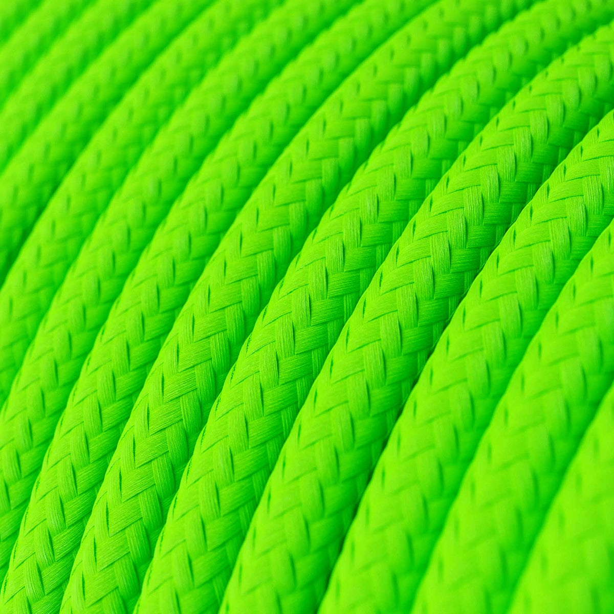 Neongrün ummanteltes Kabel – Ansicht 2
