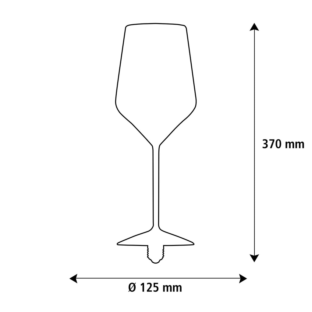 SEGULA LED Floating Rosé Wein klar – E27, 5 W, 2.200 K, dimmbar – Bild 5