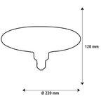 SEGULA LED Floating Ufo 220 gold – E27, 4 W, 2.200 K, dimmbar – Bild 3