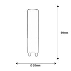 SEGULA LED G9 Stift 24V klar – G9, 3 W, 2.200 K, dimmbar – Bild 3
