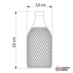 Lampenkäfig Flasche Jéroboam aus Metall – Schwarz – Ansicht 4
