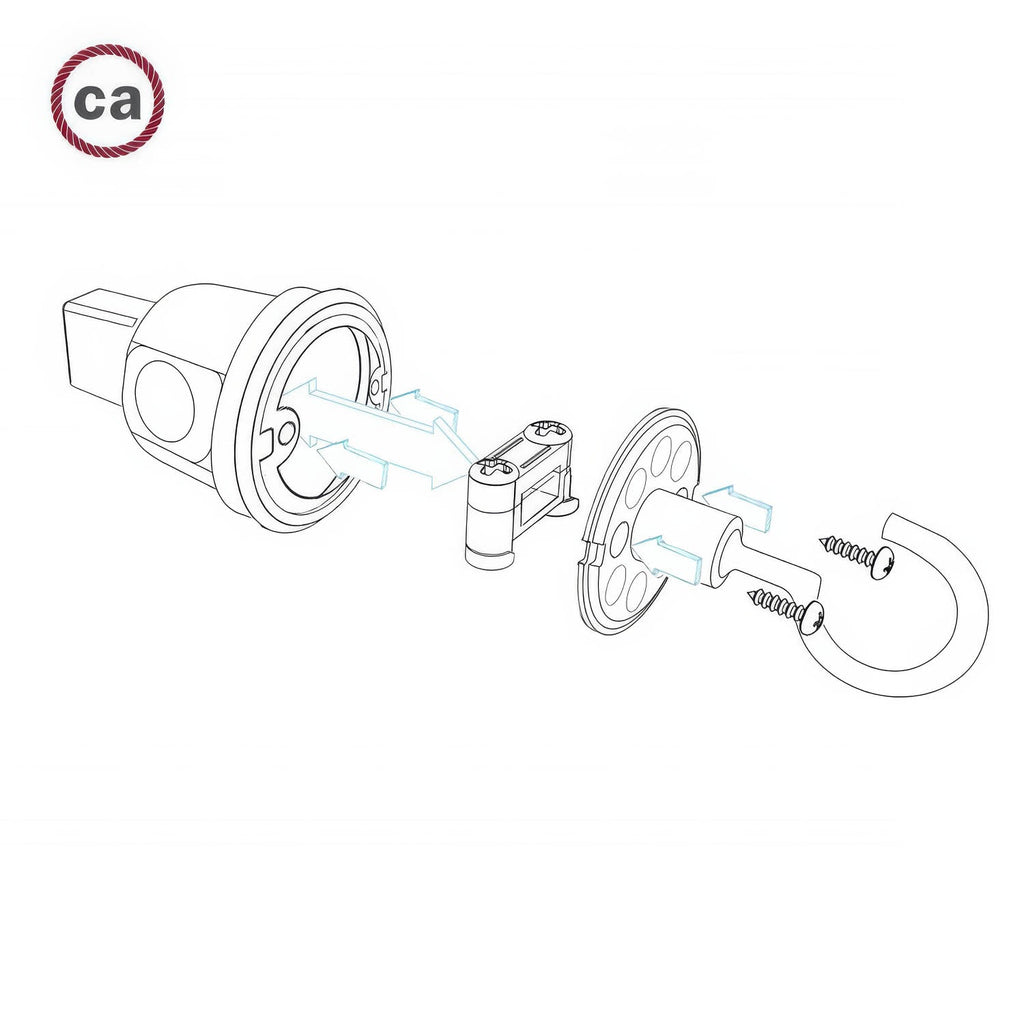 Haken für Lichterketten-System Lumet – Ansicht 3