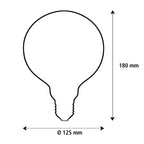 SEGULA LED Soft Globe 125 golden – E27, 3,2 W, 1.900 K, dimmbar – Bild 3