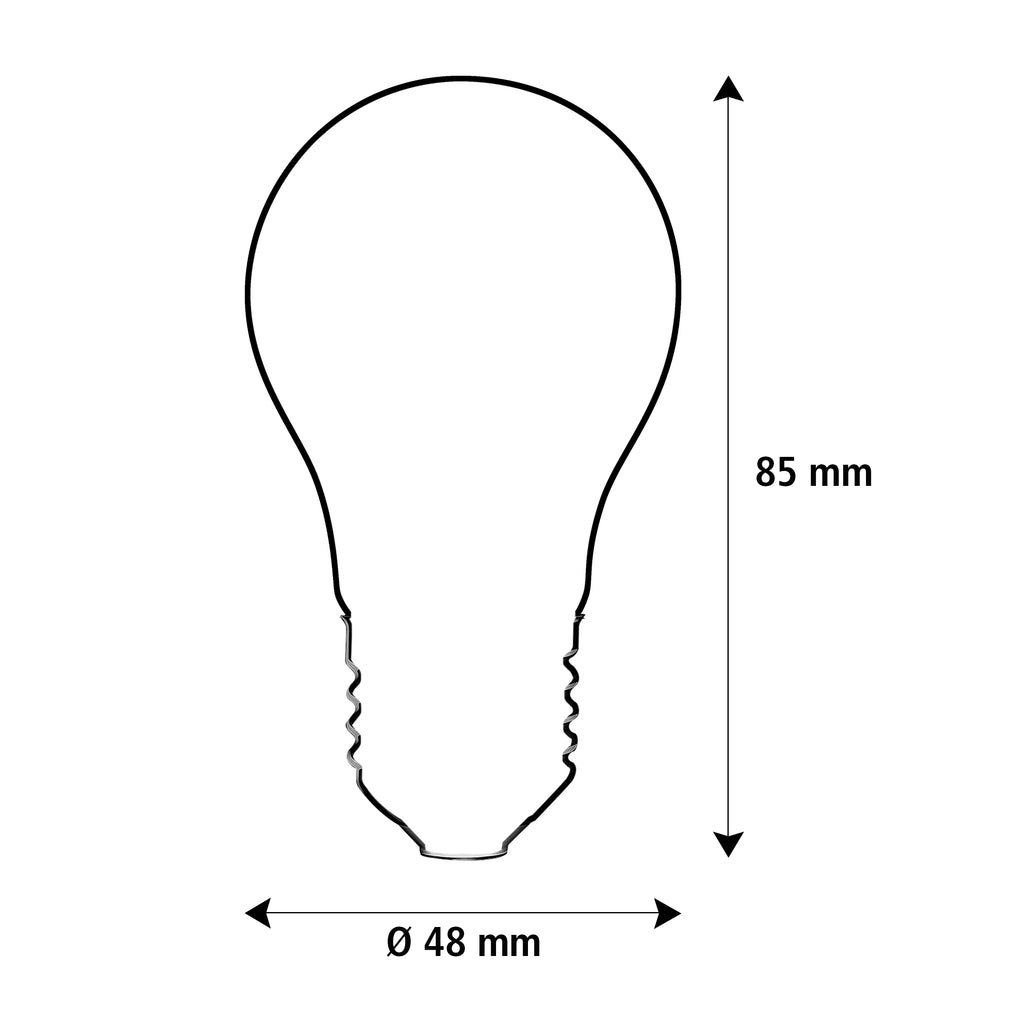 SEGULA LED Glühlampe A15 Ambient Dimming klar – E27, 2,5 W, 2.000 K–2.700 K, dimmbar – Bild 3