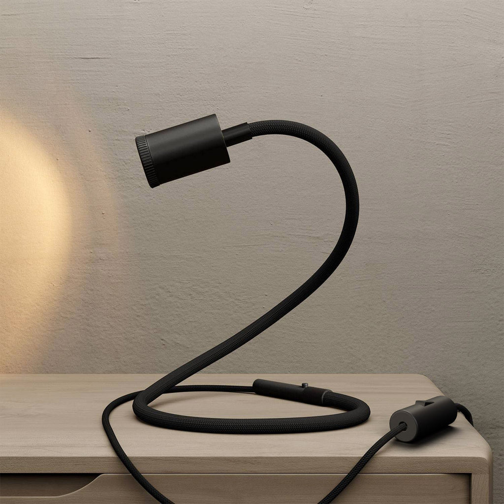 GU1d-one Verstellbare Lampe ohne Basis mit Mini-LED-Strahler - Schwarz – Ansicht 2