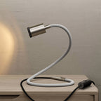 GU1d-one Schwenkbare Lampe ohne Sockel mit Mini-LED-Spot – Satin-Titan – Ansicht 2