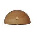 Halbkugel-Lampenfuß Ø 10 cm, H 5 cm, Erlenholz