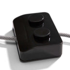 Einpoliger Fußschalter Schwarz mit Doppelfunktion – Design by Achille Castiglioni – Ansicht 2