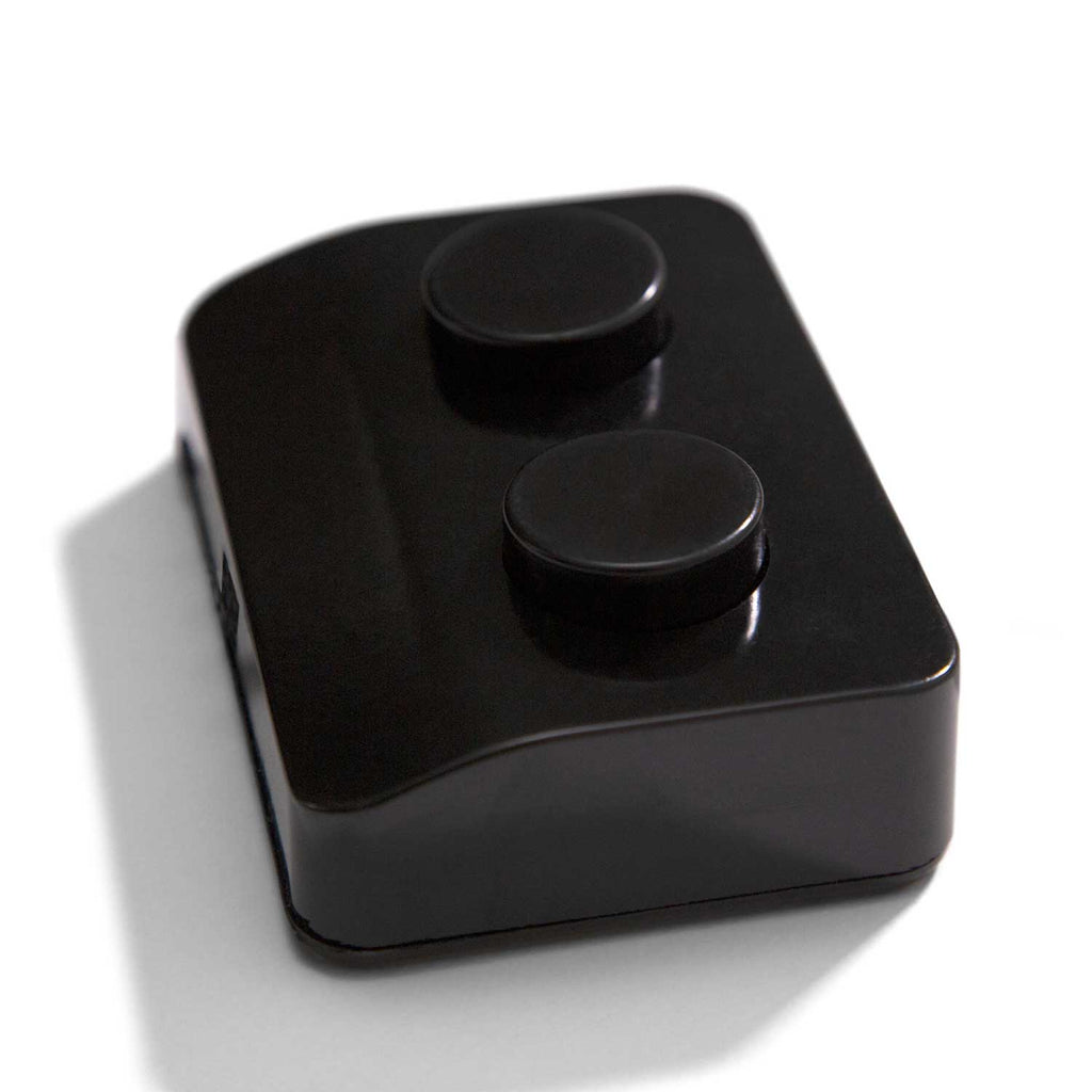 Einpoliger Fußschalter Schwarz mit Doppelfunktion – Design by Achille Castiglioni – Ansicht 3