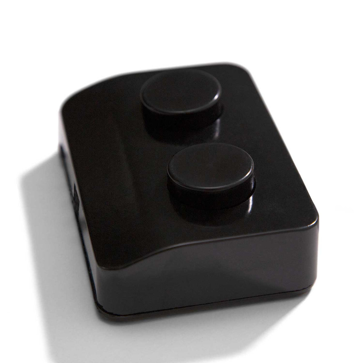 Einpoliger Fußschalter Schwarz mit Doppelfunktion – Design by Achille Castiglioni – Ansicht 3