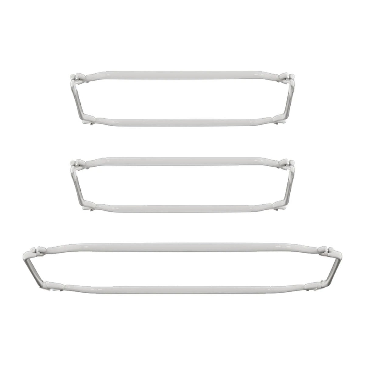 Käfig-Set 3× Cage Quadrato 48 + 34 + 34 cm