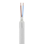 Kit Creative Flex flexibles Verlängerungsrohr mit Stoffbezug RM02 Silber und Metallenden – Ansicht 2