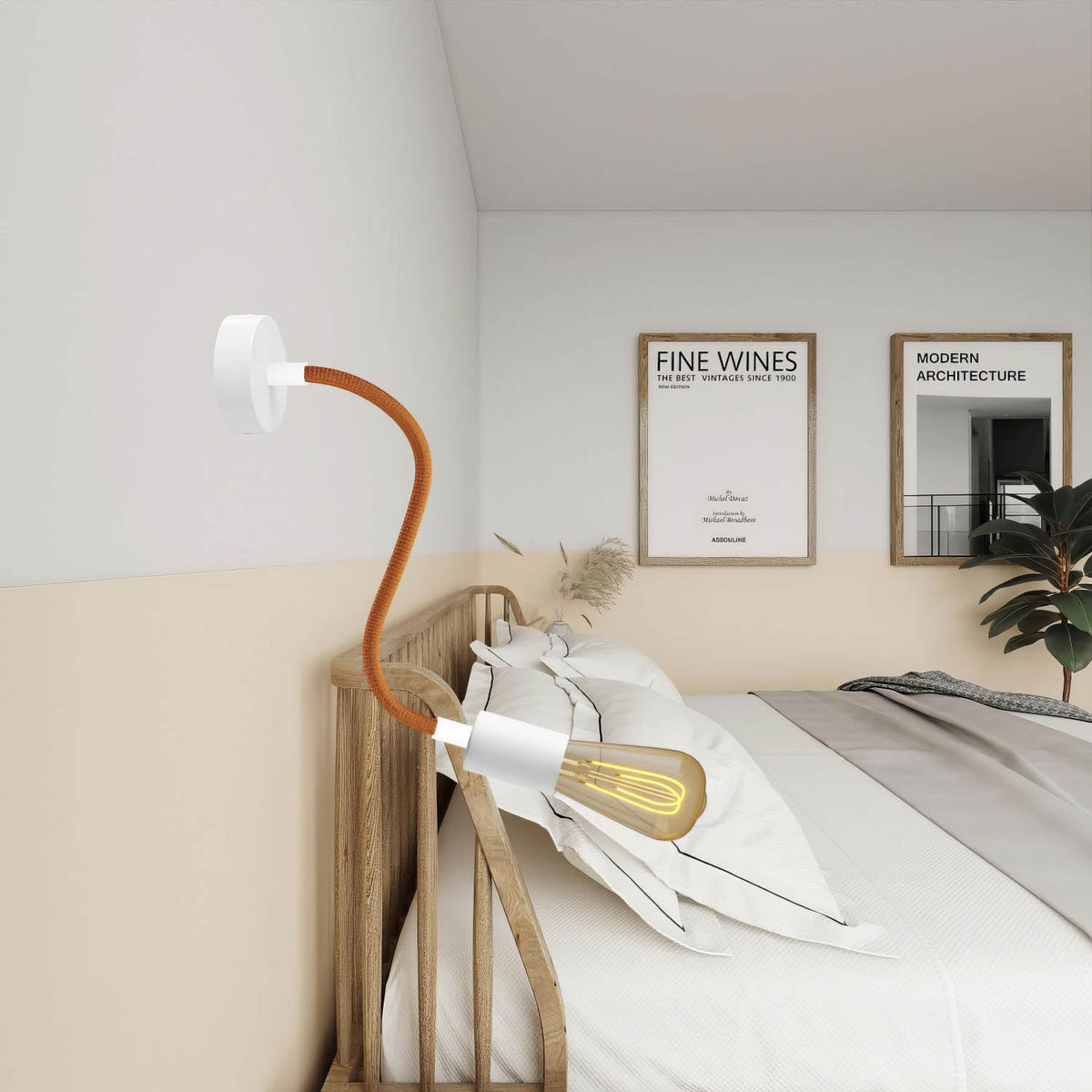 Creative Flex Verlängerungsrohr aus flexiblem Gewebe RM74 Kupfer mit Metallabschlüssen – Ansicht 3