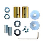 Kit Creative Flex flexibler Verlängerungsschlauch mit Stoffummantelung RM75 Titanio mit Metallendstücken – Ansicht 35