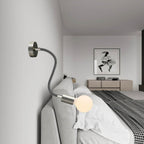 Creative Flex Set flexibles Verlängerungsrohr mit Stoffbezug RZ30 Eisen-Schwarz und Metallendstücken – Ansicht 20