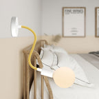 Creative Flex Set flexibles Rohr mit Stoffummantelung RM79 Senf und Metallenden – Ansicht 3