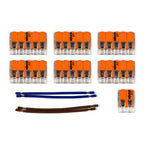 WAGO-Anschlusskit kompatibel mit 2x-Kabel für 10-fach Baldachin