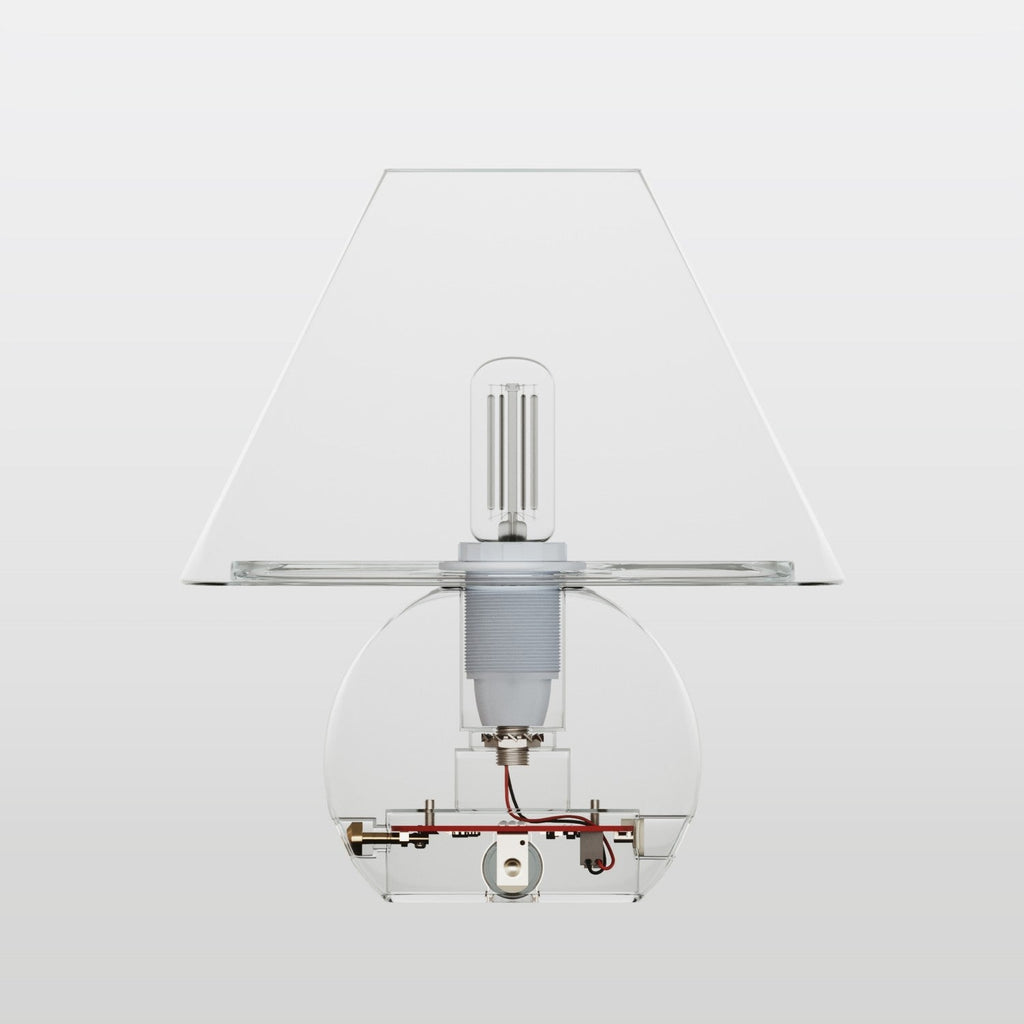 Elektronischer Bausatz für batteriebetriebene 5V‑USB‑C‑Lampen mit E14‑Lampenfassungen mit Gewinde – Weiß – Ansicht 2